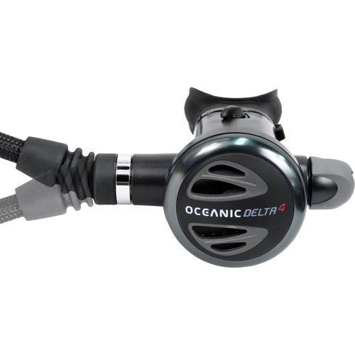 Oceanic Delta 4.2 FDX10 DIN Regulator, Black with Swivel