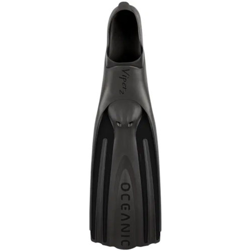 Oceanic Viper 2 Full Foot Fins Black/Black Large (10.5/11.5)