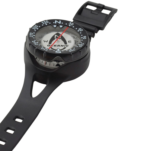 Oceanic SWIV Compass with Rubber Wrist Strap 04.1051 Scuba