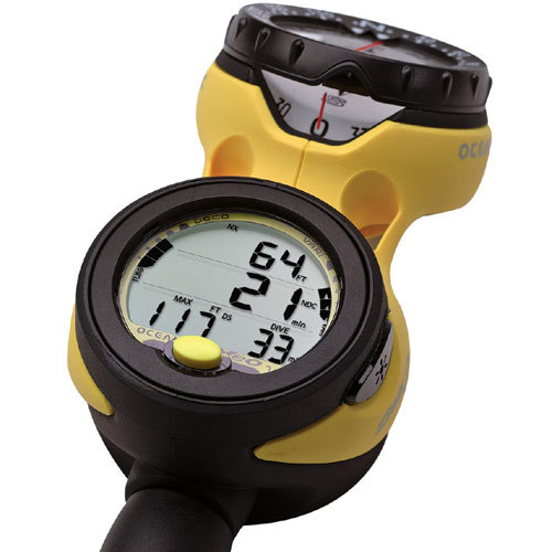Oceanic VEO 1.0 Computer Triple Gauge Console & Compass 04.3020.36
