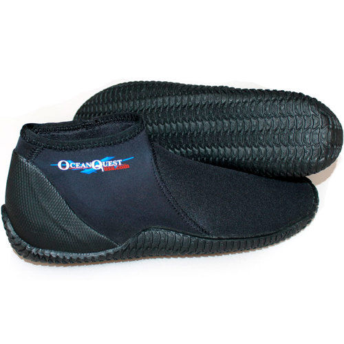 Ocean Quest 3mm Low Top Titanium Dive Boots Scuba