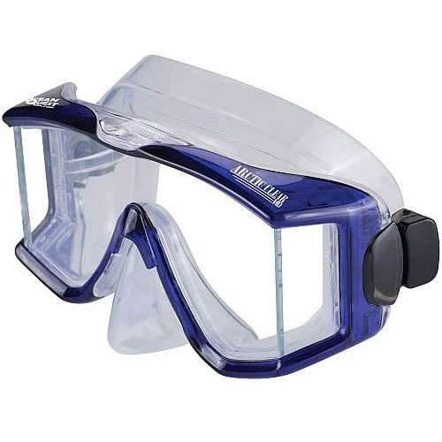 Ocean Quest Arctic Clear HD Panoramic Purge Mask Scuba