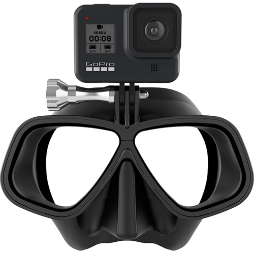 Octomask Free Dive Mask w/GoPro Hero Camera Mount Scuba