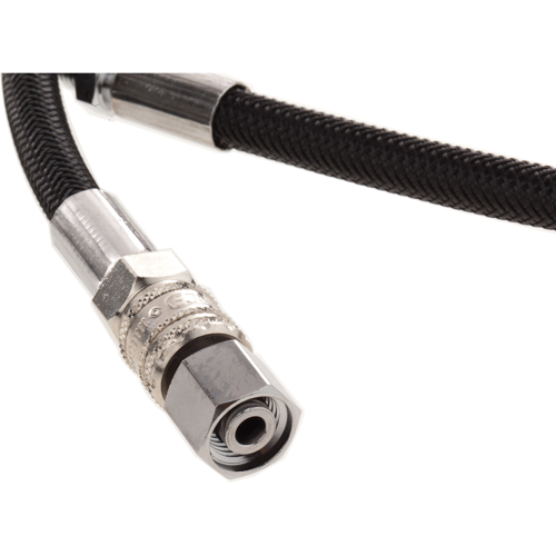 Ocean Reef Extraflex Full Face Mask Quick Disconnect Hose 32" (81.3 cm)Black