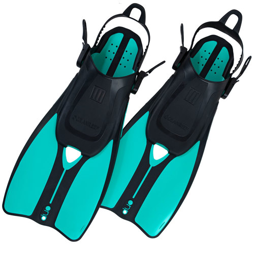 Ocean Reef Duo II Travel Fins Teal Small/Medium
