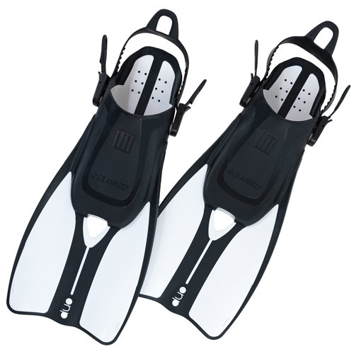 Ocean Reef Duo II Travel Fins White Large/X-Large