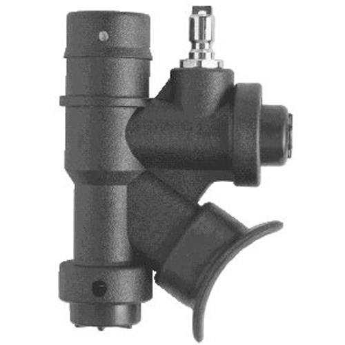 Power Inflator with Angled Mouthpiece