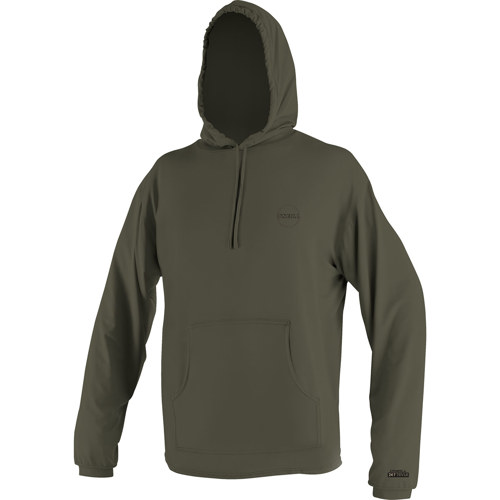 O'Neill 24-7 Traveler Long Sleeve Hoodie for Men Army XX-Large