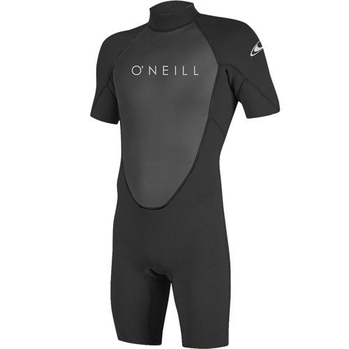 O'neill 3/2mm Reactor II Men's Springsuit Wetsuit Medium Short Black/Graphite