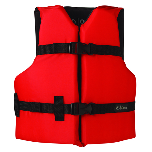 Onyx General Purpose Life Jacket for Infant/Child Youth Red
