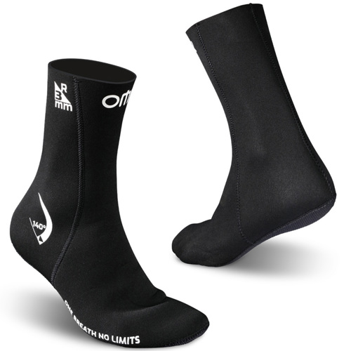 Omer 140 Degree Durable 5MM Socks - Scuba