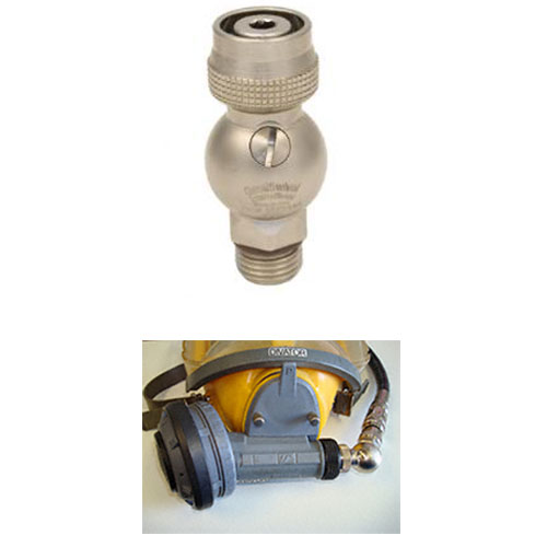 Omni Swivel AGA 2'nd Stage Swivel to 9/16"-18 Standard Hose