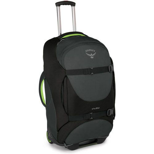 Osprey Shuttle Wheeled 100L Duffel Bag, Metal Grey