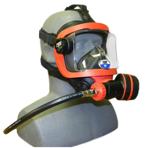 OTS Guardian Full Face Mask Black/Red