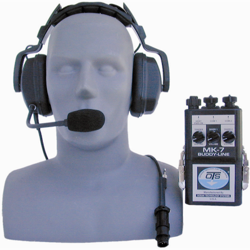 OTS Portable Two Diver Air Intercom, 4-Wire Only