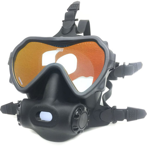 OTS Spectrum Full Face Mask Black/Coated Lens