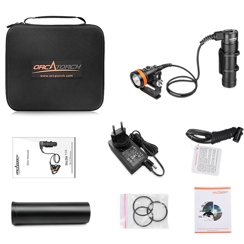 OrcaTorch D630 & D700 & SD01 Package PCKBLROD7G - Scuba