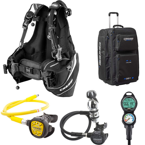Cressi Travelight Men's Package