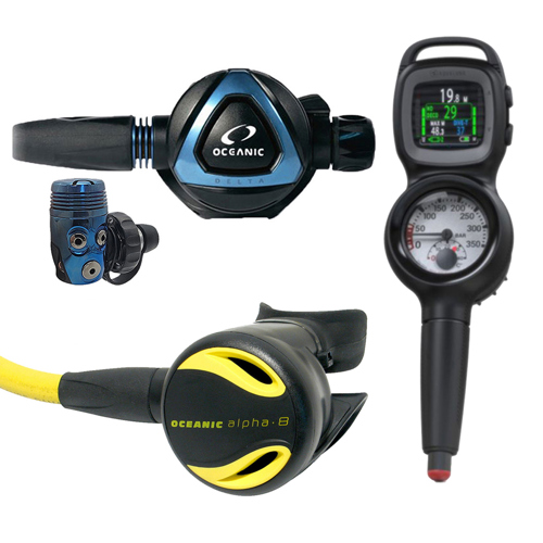 Oceanic Delta 50 DIN, Alpha 8, I330R Reg Package
