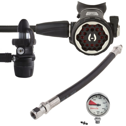 Hollis 150LX DC7 Regulator with Gauge and Hose