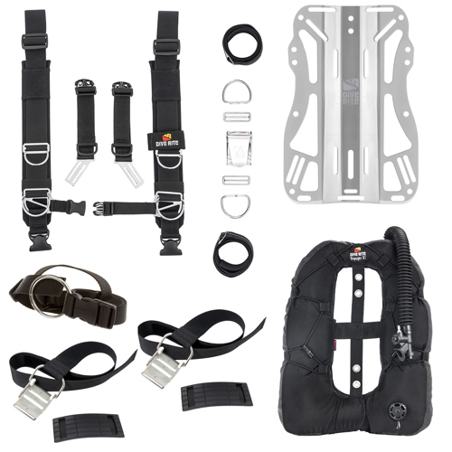 Dive Rite Transplate with Voyager XT Wing