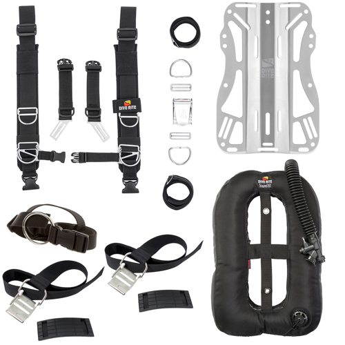 Dive Rite Transplate with Travel XT Wing PK3551 Scuba