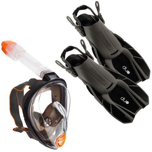 Ocean Reef Classic Full Face Mask & Duo Fin Package