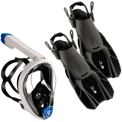Ocean Reef UNO Full Face Mask & Duo Fin Package