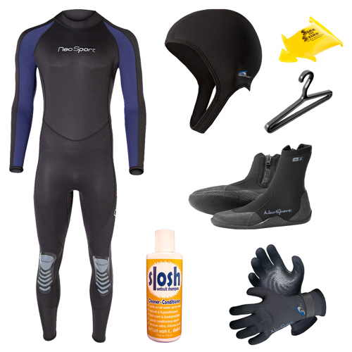 NeoSport 3mm Men's Full Wetsuit Package