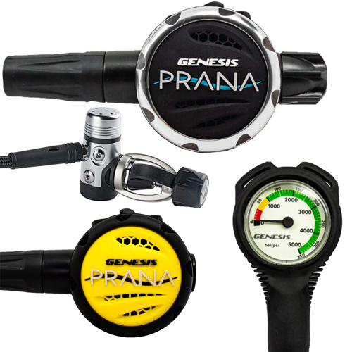 Genesis Prana Regulator, Octo and Pressure Gauge Package