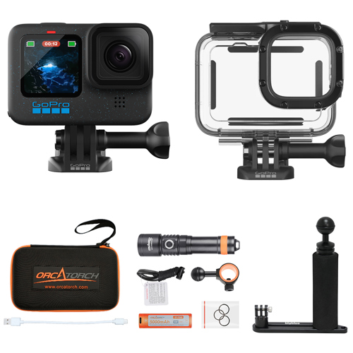 Video Cámara Digital GoPro HERO 12 BLACK EDITION SPECIALTY BUNDLE