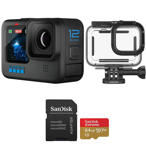 GoPro HERO12 Dive Bundle with 64GB Memory Card