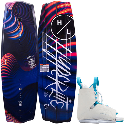 Hyperlite Eden 2.0 Women's Wakeboard Bundle with Allure OSFA Bindings