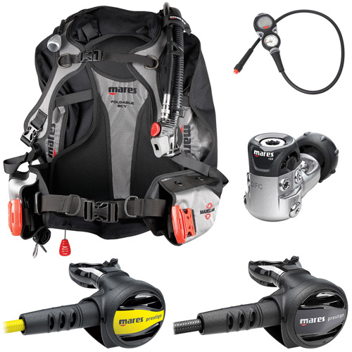 Mares Magellan Prestige Puck 2 Package