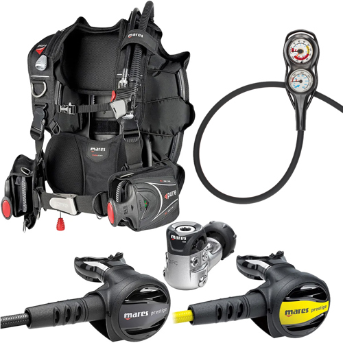 Mares Pure Package PCKMRSP2 Scuba