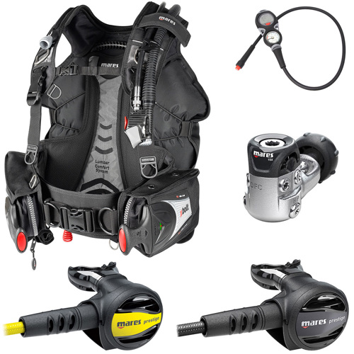 Mares Prestige Bolt Puck 2 Package