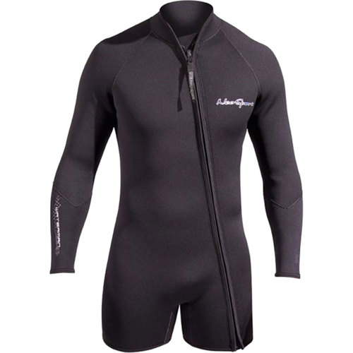 NeoSport 3mm Waterman Unisex 2-Piece Wetsuit Package
