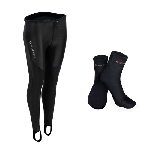 Sharkskin Chillproof Women's Pant and Socks Package