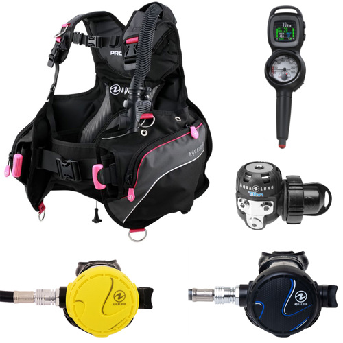 Aqualung The Women's Essential DIN Package PCKUDREWPD Scuba