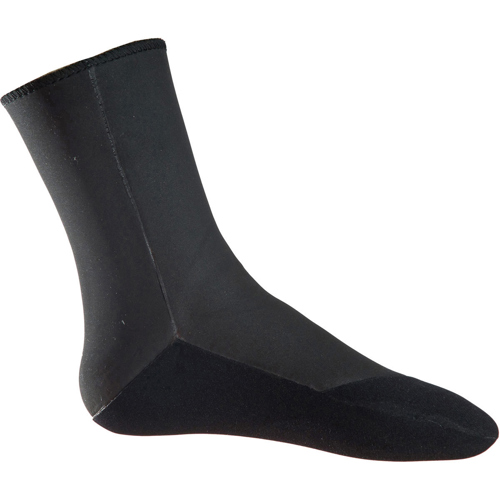 Picasso Supratex 3mm Neoprene Socks, Black - Scuba