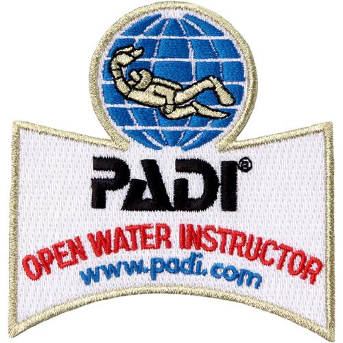 PADI OPEN WATER INSTRUCTOR PATCH As Pictured 
