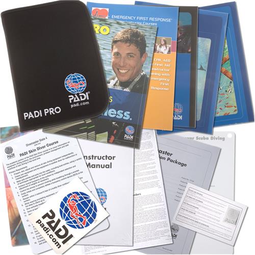 PADI Emergency Oxygen Provider Student Course Manual  & crewpack #60032 