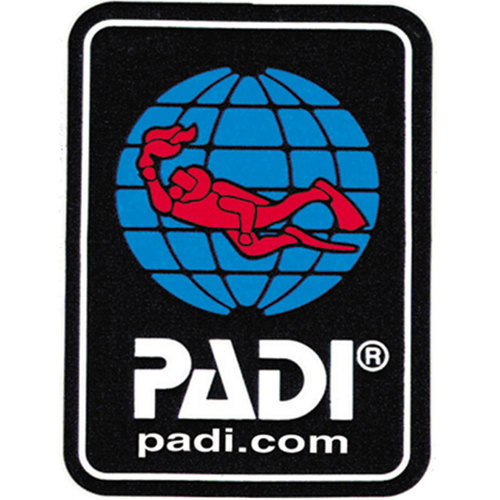 Padi Logo Decal, 2" x 3"