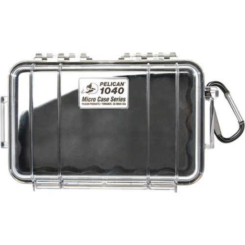 Pelican #1040 Micro Case Clear/Black