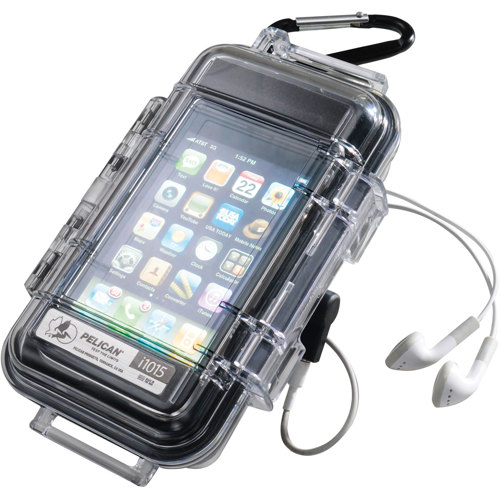 Pelican Case for iPhone and iPod Touch Clear/Black