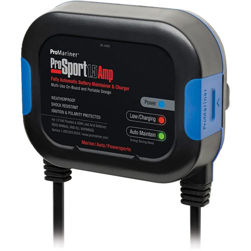 Promariner ProSport 1.5A 120V Multi-Use 1-Bank Battery Maintainer and Charger
