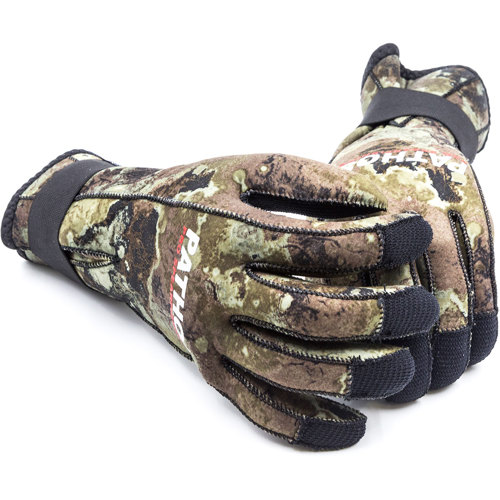 Pathos Thira 3mm Dive Gloves, Camo Scuba
