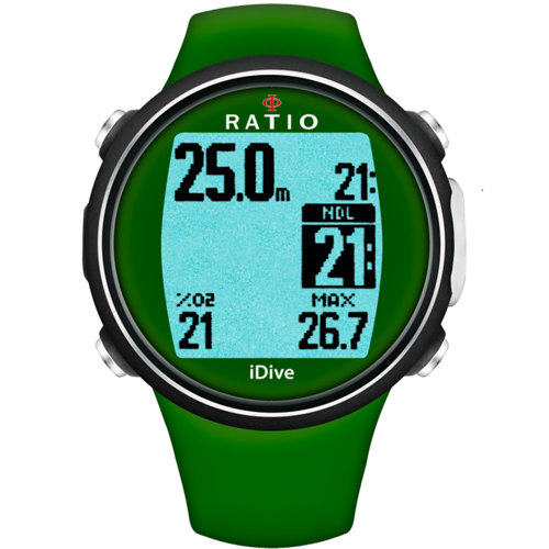 Ratio iDive Sport Easy Dive Watch Computer Scuba