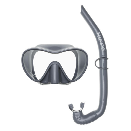 Riffe Paua Mask and Hydraflex Snorkel Set Deep Sea Dusk