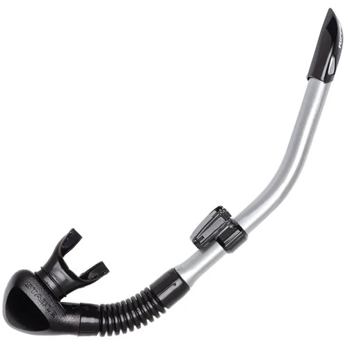 Riffe Stable Snorkel Silver